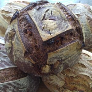 Fig Walnut Sourdough Loaf